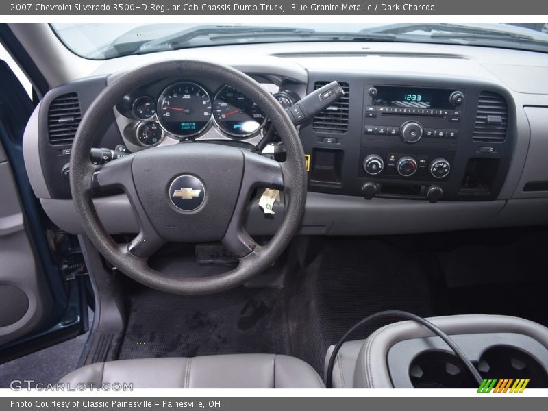 Dashboard of 2007 Silverado 3500HD Regular Cab Chassis Dump Truck