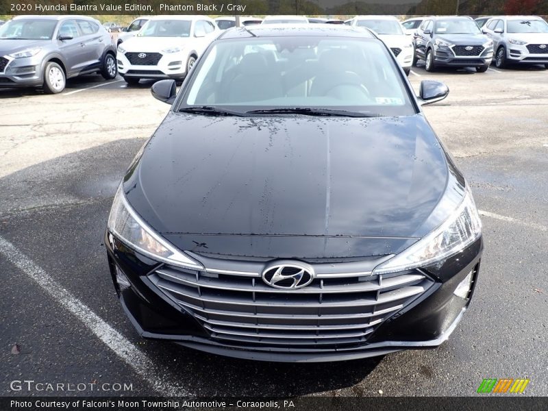 Phantom Black / Gray 2020 Hyundai Elantra Value Edition