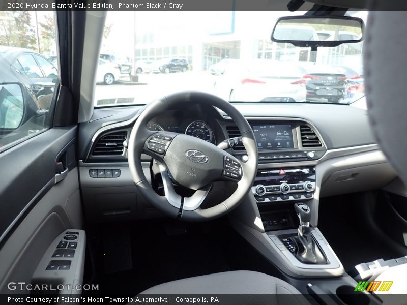 Phantom Black / Gray 2020 Hyundai Elantra Value Edition
