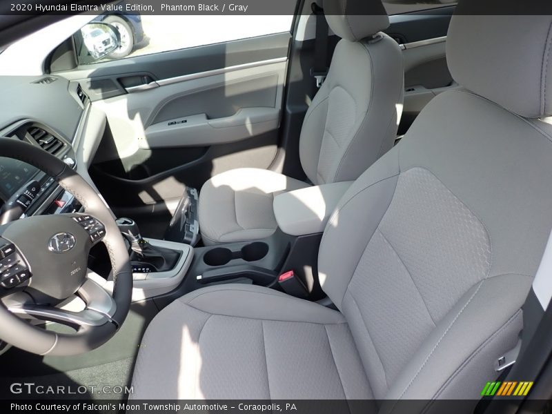Phantom Black / Gray 2020 Hyundai Elantra Value Edition