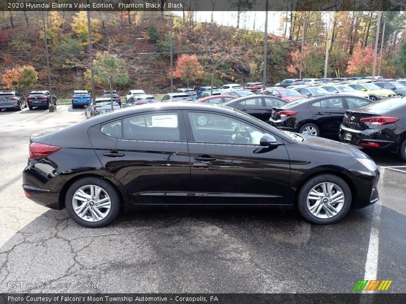 Phantom Black / Black 2020 Hyundai Elantra Value Edition