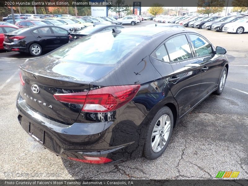 Phantom Black / Black 2020 Hyundai Elantra Value Edition