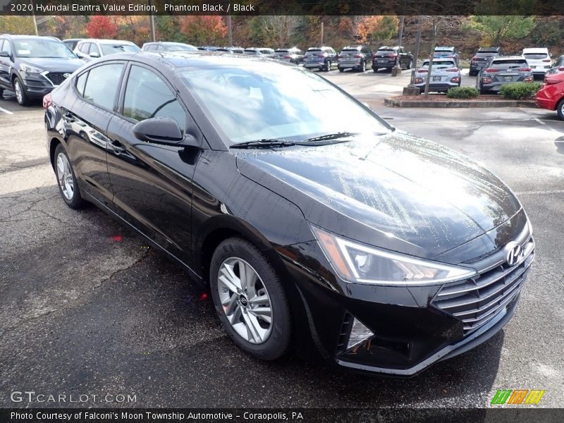 Phantom Black / Black 2020 Hyundai Elantra Value Edition