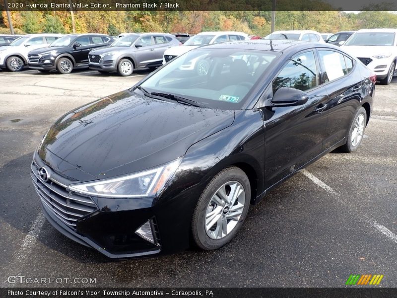 Phantom Black / Black 2020 Hyundai Elantra Value Edition