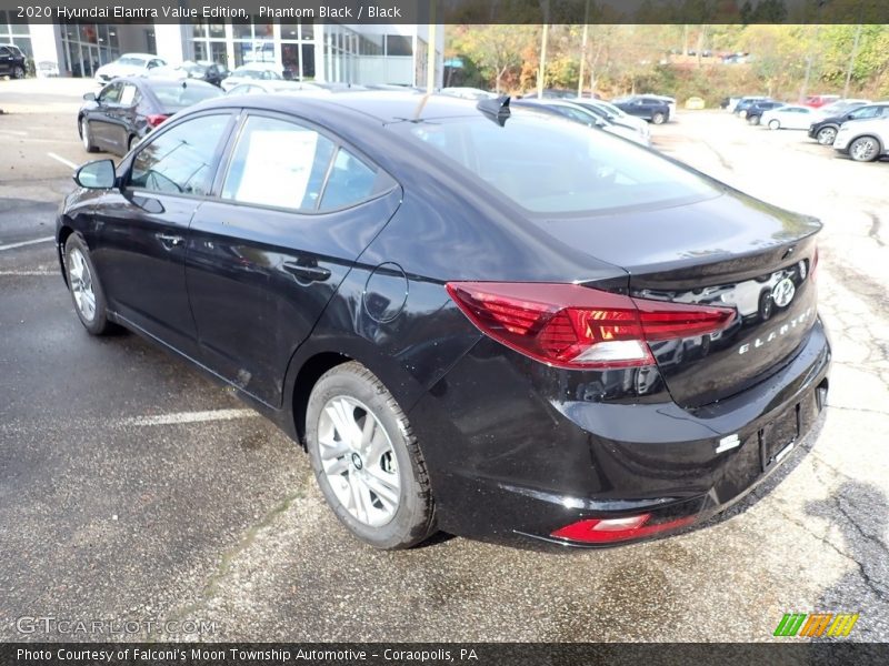 Phantom Black / Black 2020 Hyundai Elantra Value Edition