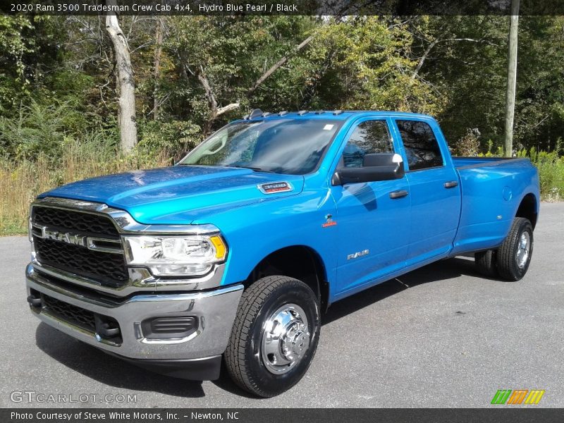 Hydro Blue Pearl / Black 2020 Ram 3500 Tradesman Crew Cab 4x4