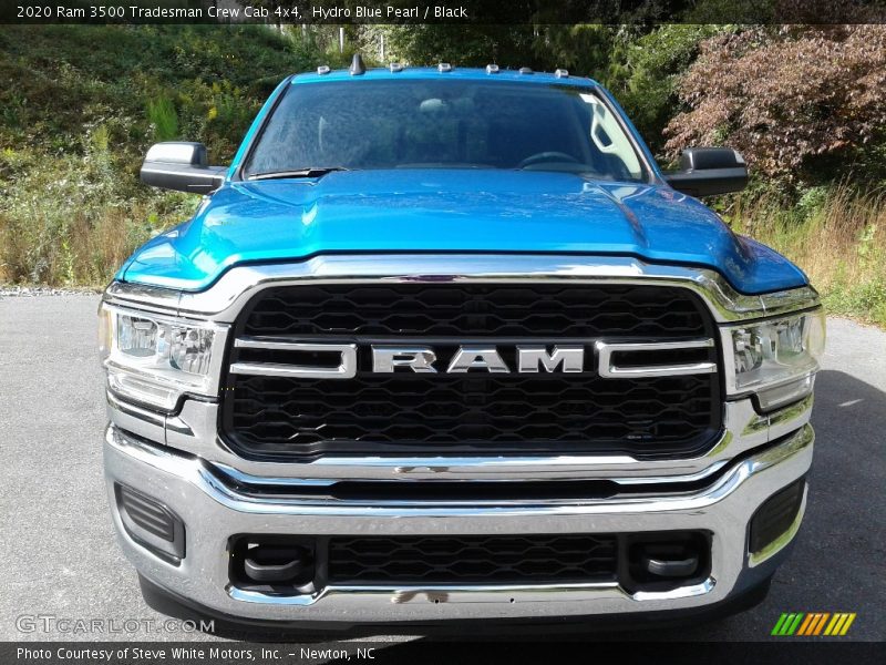 Hydro Blue Pearl / Black 2020 Ram 3500 Tradesman Crew Cab 4x4