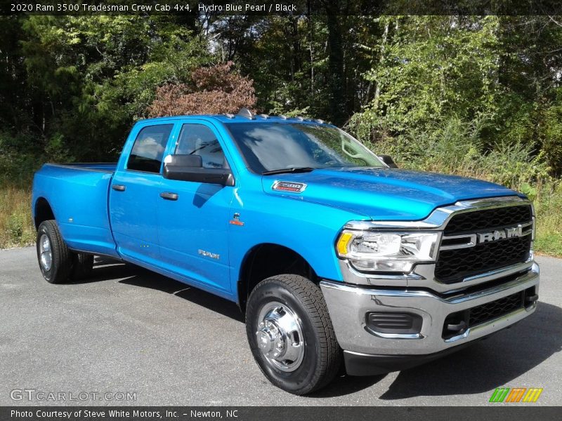 Hydro Blue Pearl / Black 2020 Ram 3500 Tradesman Crew Cab 4x4