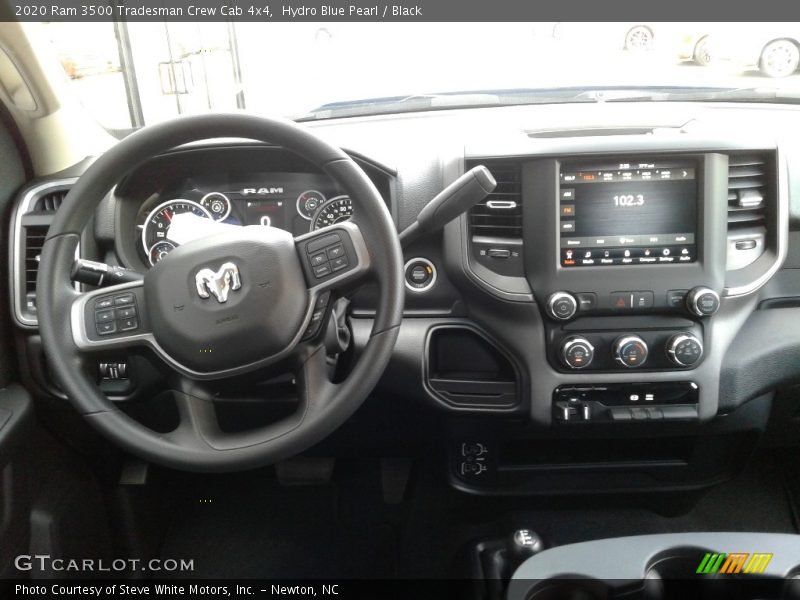 Hydro Blue Pearl / Black 2020 Ram 3500 Tradesman Crew Cab 4x4