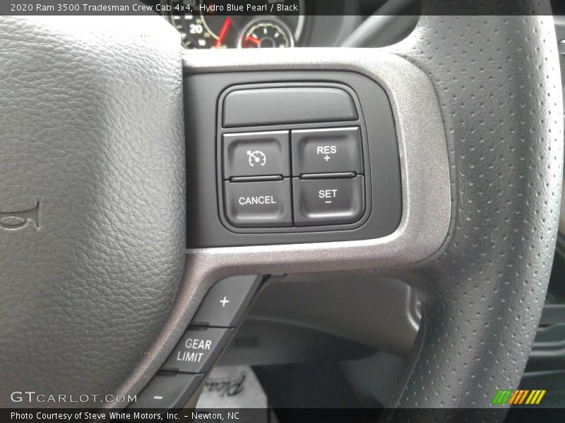 Hydro Blue Pearl / Black 2020 Ram 3500 Tradesman Crew Cab 4x4