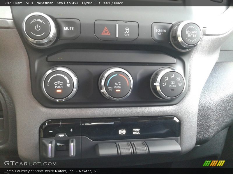 Hydro Blue Pearl / Black 2020 Ram 3500 Tradesman Crew Cab 4x4