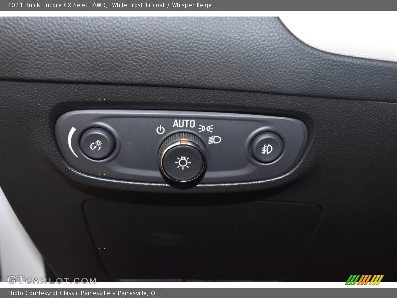 White Frost Tricoat / Whisper Beige 2021 Buick Encore GX Select AWD