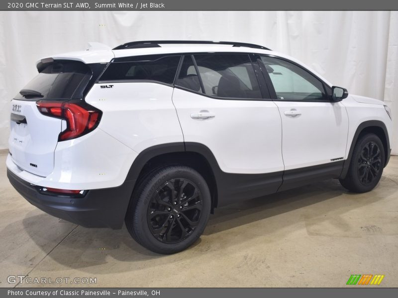 Summit White / Jet Black 2020 GMC Terrain SLT AWD