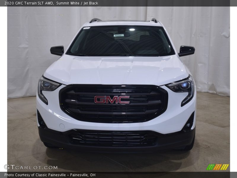 Summit White / Jet Black 2020 GMC Terrain SLT AWD