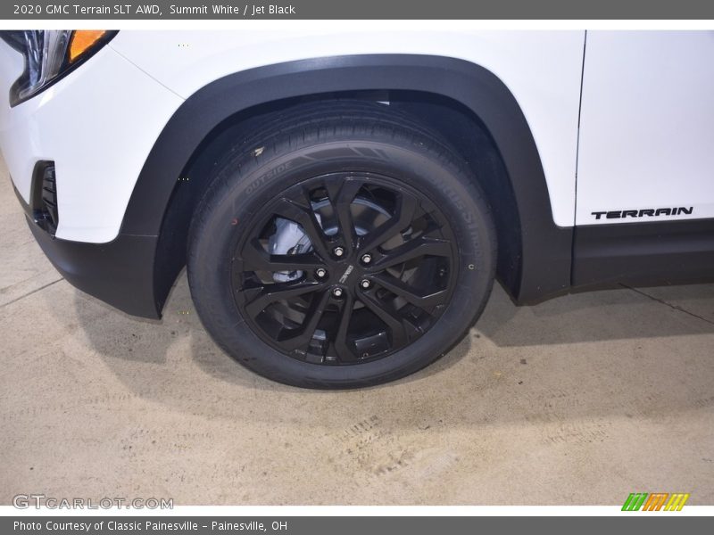 Summit White / Jet Black 2020 GMC Terrain SLT AWD