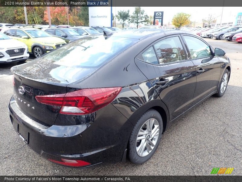 Phantom Black / Black 2020 Hyundai Elantra Value Edition