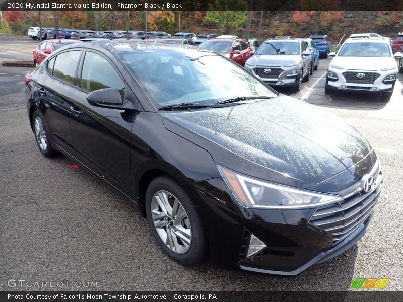 Phantom Black / Black 2020 Hyundai Elantra Value Edition