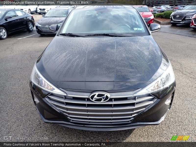 Phantom Black / Black 2020 Hyundai Elantra Value Edition
