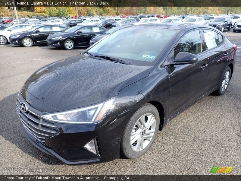 Phantom Black / Black 2020 Hyundai Elantra Value Edition