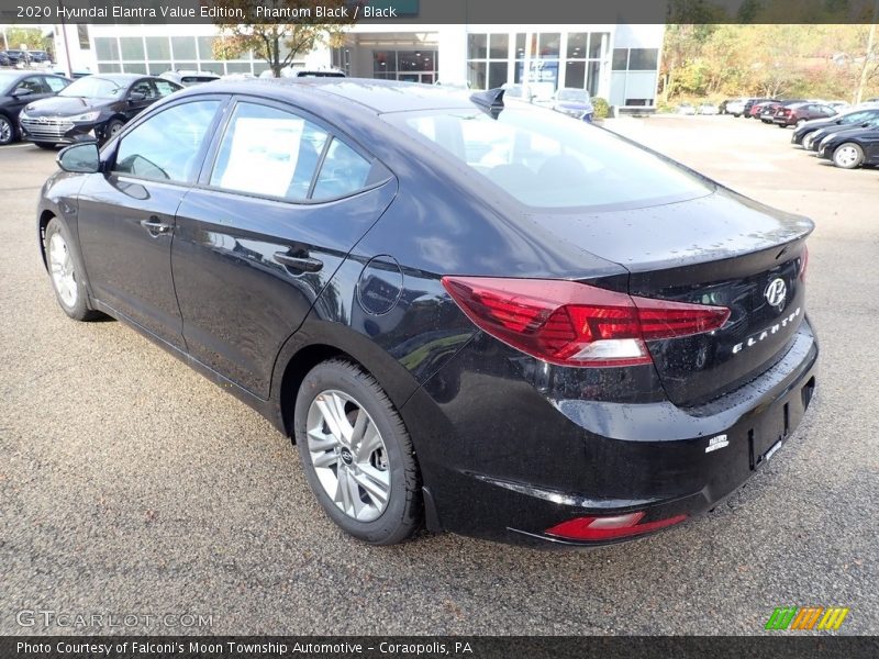 Phantom Black / Black 2020 Hyundai Elantra Value Edition