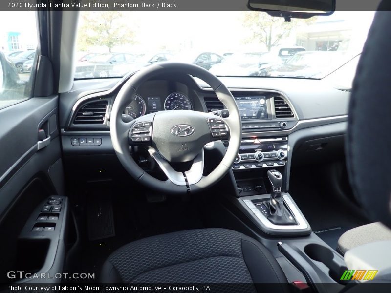 Phantom Black / Black 2020 Hyundai Elantra Value Edition