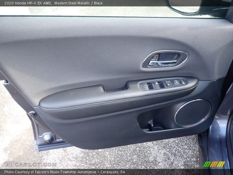 Modern Steel Metallic / Black 2020 Honda HR-V EX AWD
