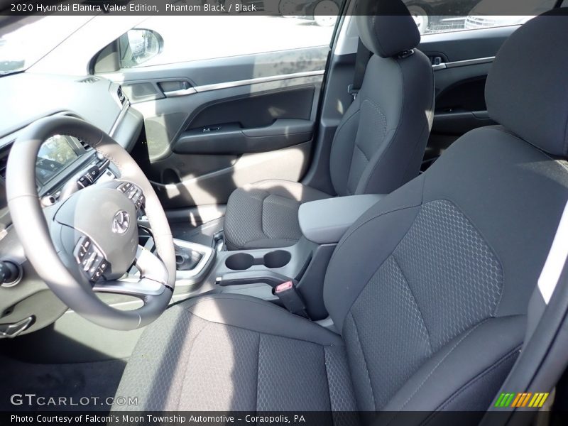Phantom Black / Black 2020 Hyundai Elantra Value Edition