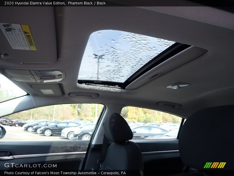 Phantom Black / Black 2020 Hyundai Elantra Value Edition