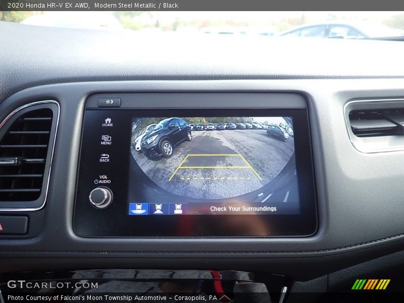 Modern Steel Metallic / Black 2020 Honda HR-V EX AWD