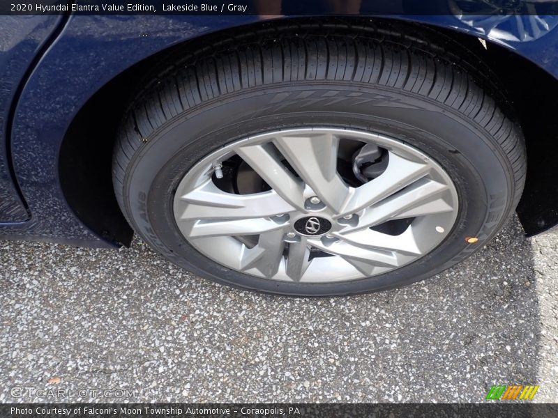 Lakeside Blue / Gray 2020 Hyundai Elantra Value Edition