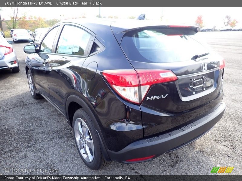 Crystal Black Pearl / Black 2020 Honda HR-V LX AWD