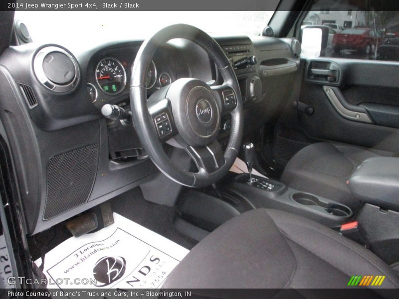 Black / Black 2014 Jeep Wrangler Sport 4x4