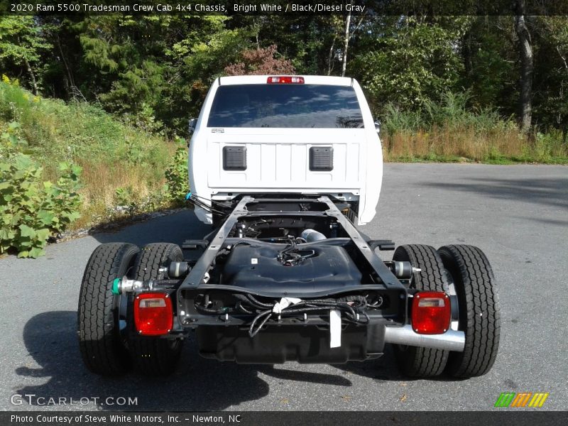 Bright White / Black/Diesel Gray 2020 Ram 5500 Tradesman Crew Cab 4x4 Chassis