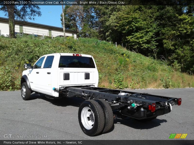 Bright White / Black/Diesel Gray 2020 Ram 5500 Tradesman Crew Cab 4x4 Chassis