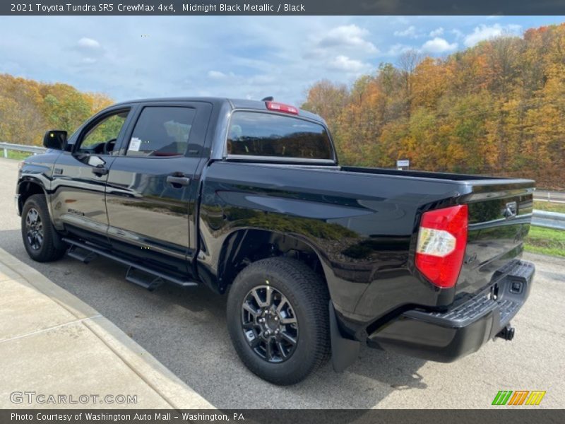 Midnight Black Metallic / Black 2021 Toyota Tundra SR5 CrewMax 4x4