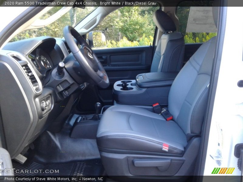 Bright White / Black/Diesel Gray 2020 Ram 5500 Tradesman Crew Cab 4x4 Chassis