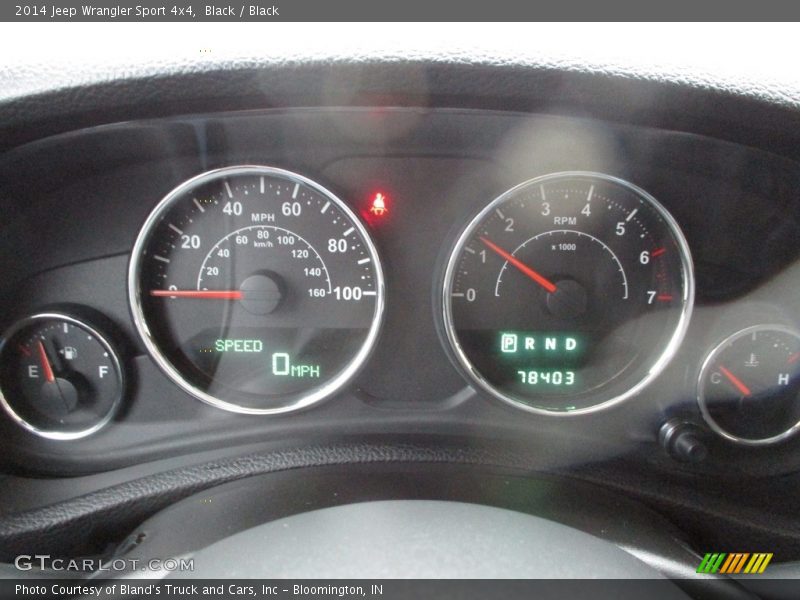 Black / Black 2014 Jeep Wrangler Sport 4x4