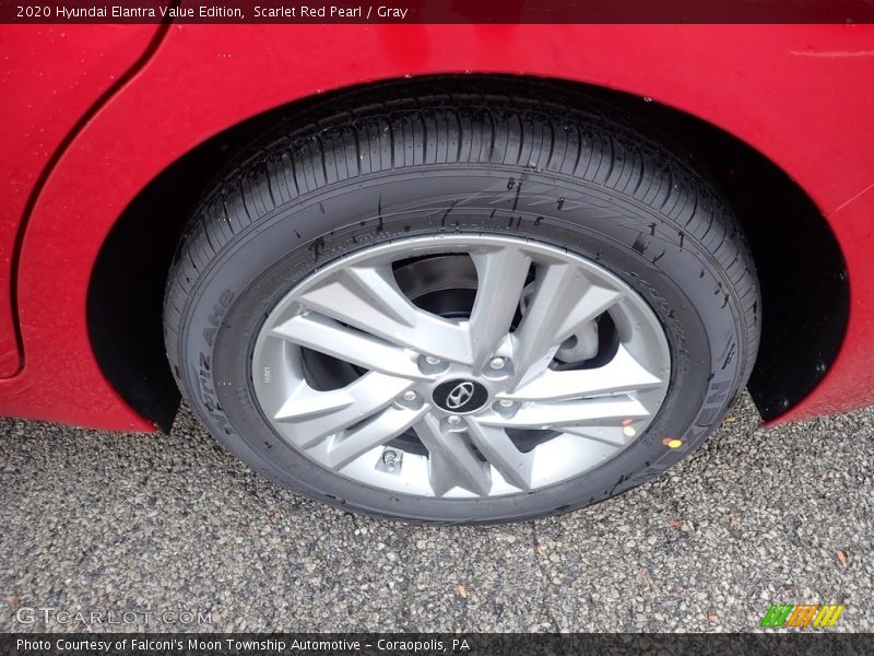 Scarlet Red Pearl / Gray 2020 Hyundai Elantra Value Edition