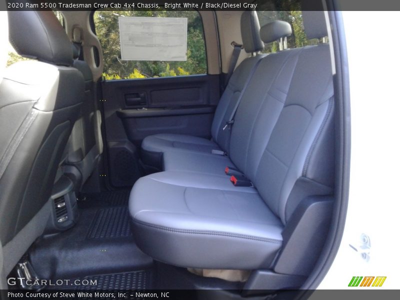 Bright White / Black/Diesel Gray 2020 Ram 5500 Tradesman Crew Cab 4x4 Chassis