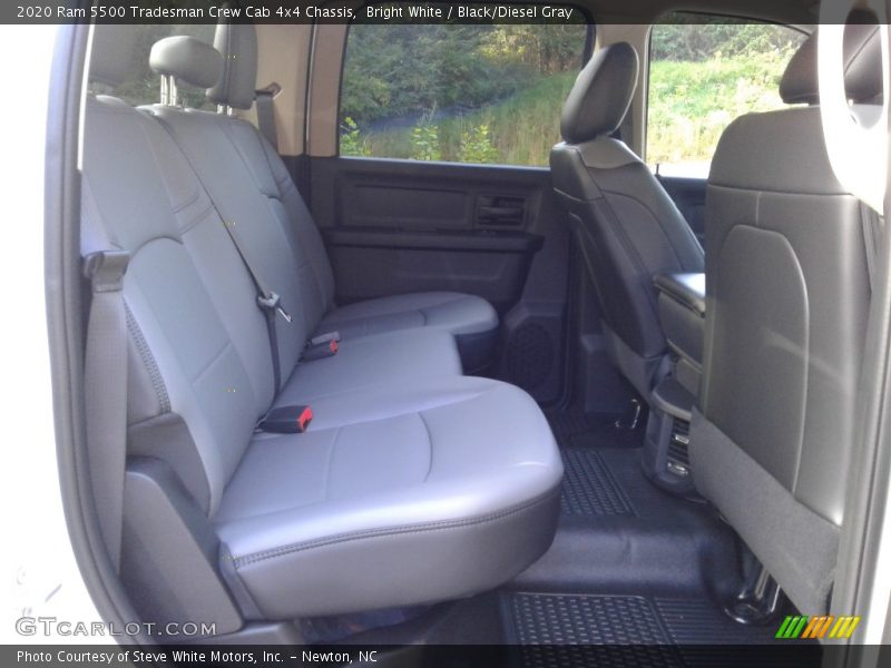 Bright White / Black/Diesel Gray 2020 Ram 5500 Tradesman Crew Cab 4x4 Chassis