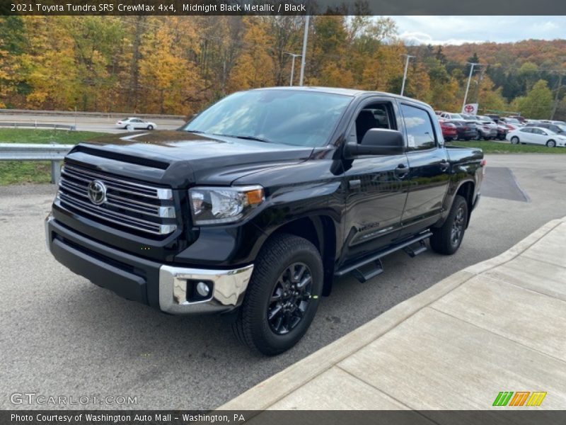 Midnight Black Metallic / Black 2021 Toyota Tundra SR5 CrewMax 4x4