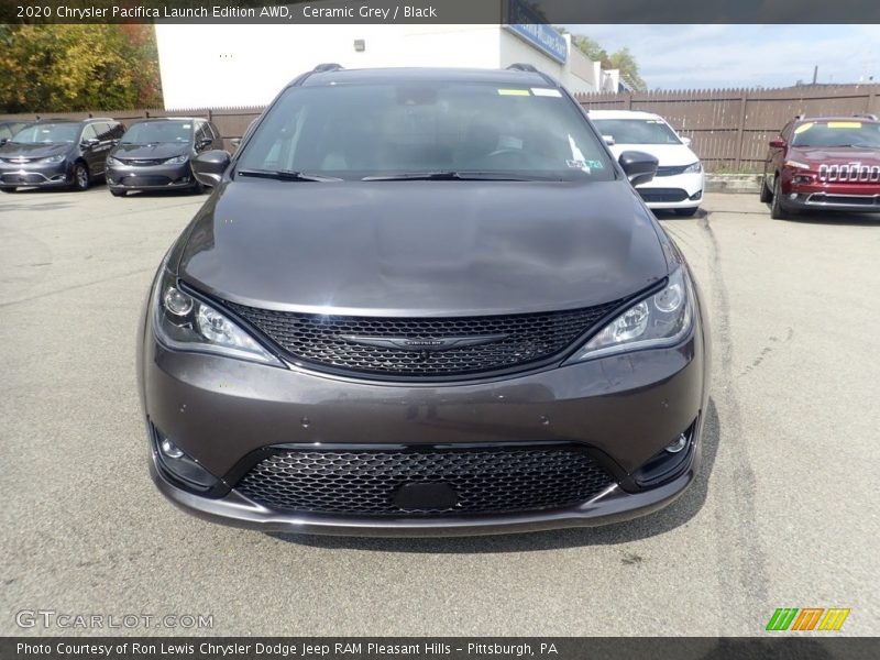 Ceramic Grey / Black 2020 Chrysler Pacifica Launch Edition AWD