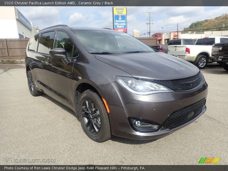 Ceramic Grey / Black 2020 Chrysler Pacifica Launch Edition AWD