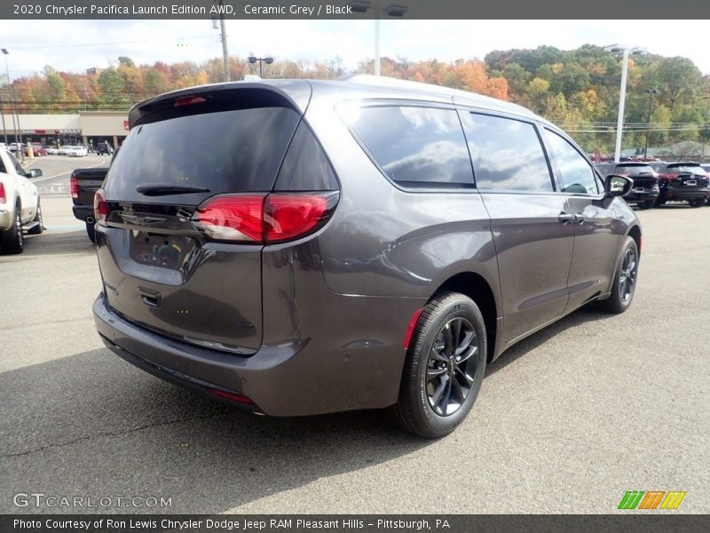 Ceramic Grey / Black 2020 Chrysler Pacifica Launch Edition AWD