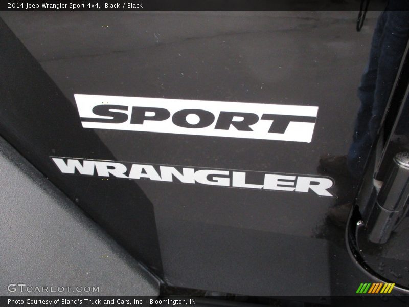 Black / Black 2014 Jeep Wrangler Sport 4x4
