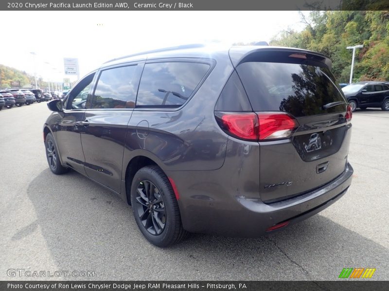 Ceramic Grey / Black 2020 Chrysler Pacifica Launch Edition AWD