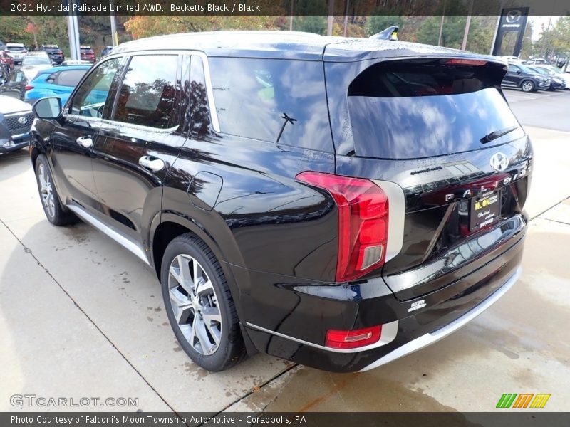 Becketts Black / Black 2021 Hyundai Palisade Limited AWD