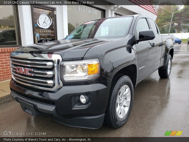 Onyx Black / Jet Black 2016 GMC Canyon SLE Extended Cab 4x4