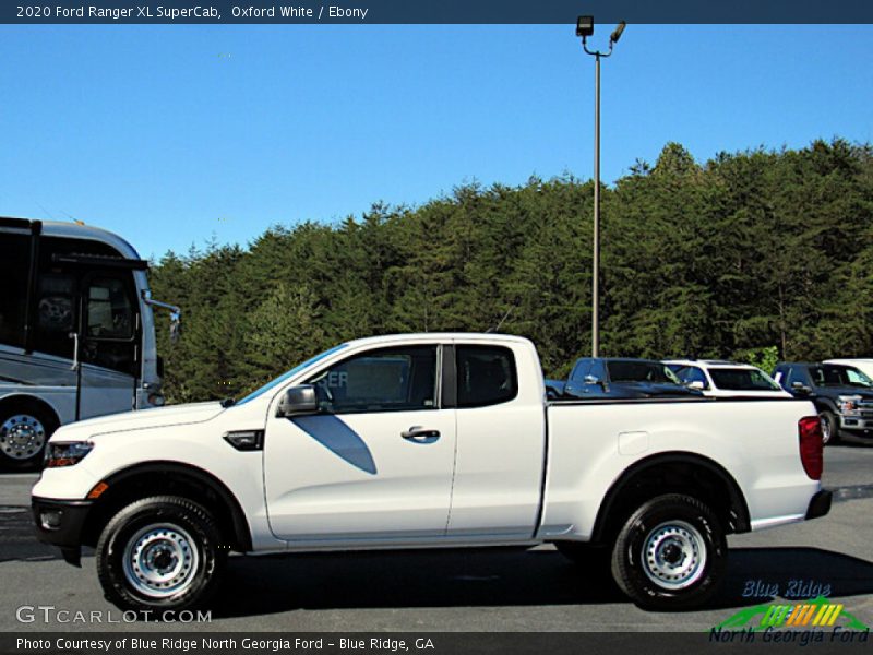 Oxford White / Ebony 2020 Ford Ranger XL SuperCab