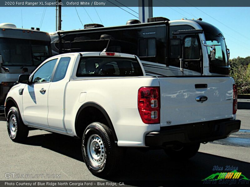 Oxford White / Ebony 2020 Ford Ranger XL SuperCab